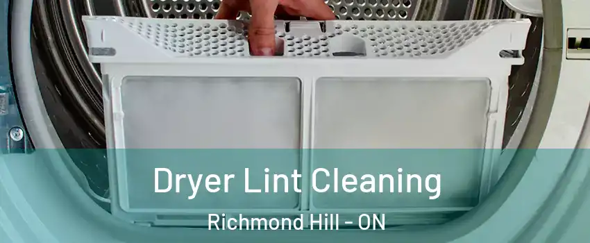  Dryer Lint Cleaning Richmond Hill - ON