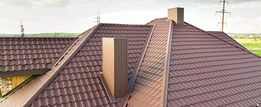 Residential Chimney Flashing Restoration in Richmond Hill, ON