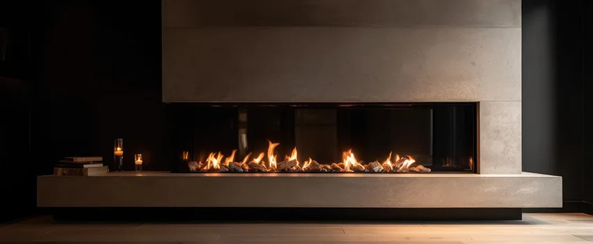 Gas Fireplace Ember Bed Design Services in Richmond Hill, Ontario