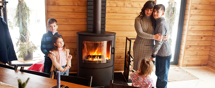 Morso Cast Iron Fireplace Insert Installation in Richmond Hill, Ontario