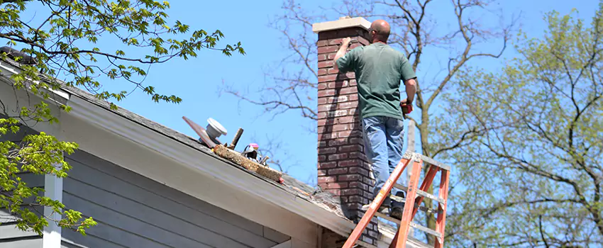 Vinyl and PVC Chimney Flashing Installation in Richmond Hill, ON